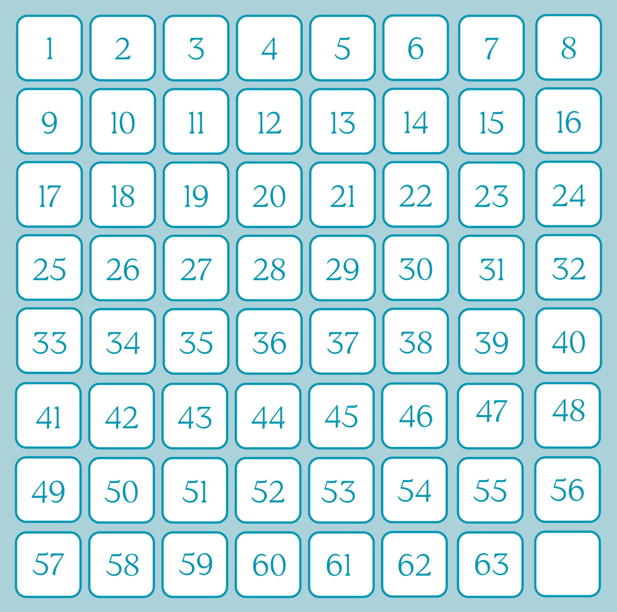 8x8 puzzle game